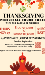 Thanksgiving 2025 PB RR