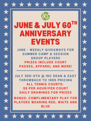 June and July 60th Anniversary Events-1